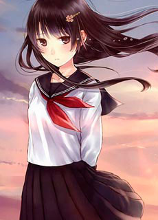 日本绘师kazuharu kina少女JK画集