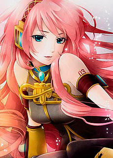 巡音露卡动漫图片